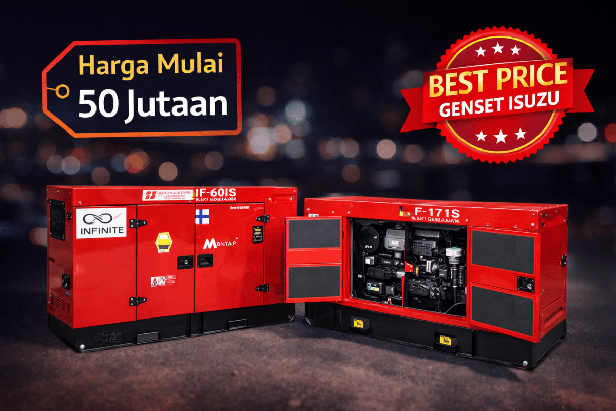 mtpi genset isuzu